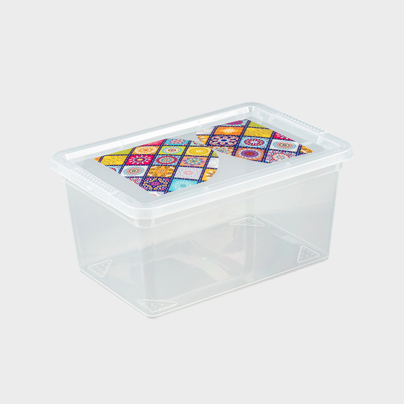 Scatola per esposizione cosmetica con coperchio trasparente a cassetto PFB202